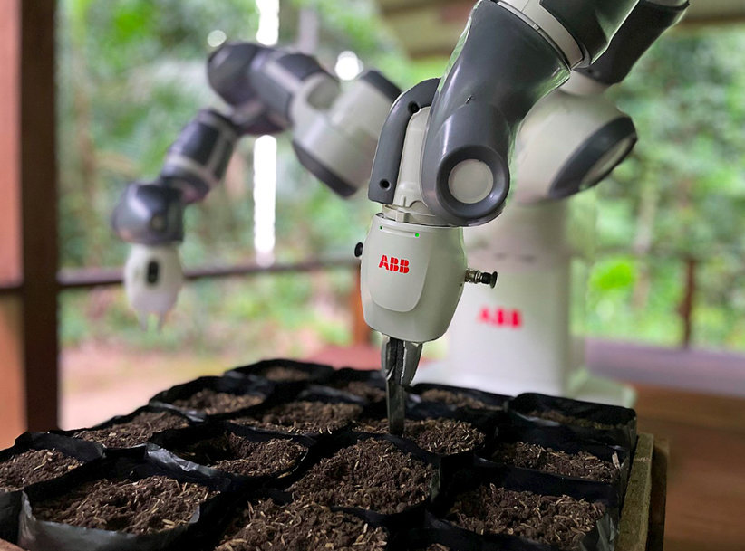THE WORLD'S MOST REMOTE ROBOT AUTOMATES AMAZON RAINFOREST REFORESTATION PROJECTS